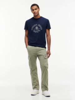 Tommy Jeans Straight Cargo Pant — Spring Olive 2