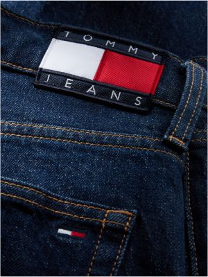 Мужские джинсы Tommy Jeans Loose, цвет: Джинсовый тёмный — фото 8