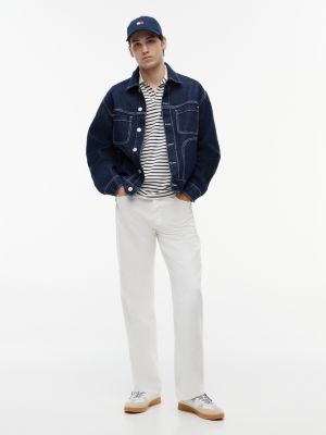 Мужские куртки Tommy Hilfiger Tommy Jeans Dark Wash Denim Ranch Jacket — фото 2