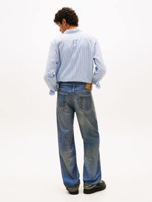 Мужские джинсы Tommy Hilfiger Tommy Jeans Chain-Print Relaxed Jean — фото 5