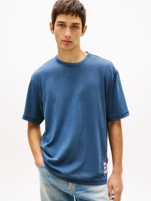 Tommy Jeans Wavy Flag T-Shirt, Navy
