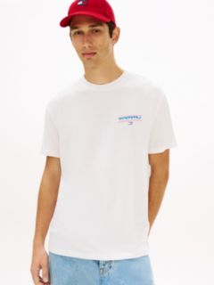 Tommy Jeans Fitness Graphic T-Shirt — Ecru 1