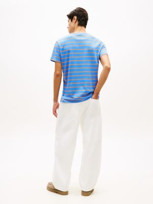 Мужские футболки Tommy Hilfiger Tommy Jeans Striped T-Shirt — фото 4