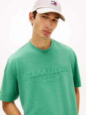 Мужские футболки Tommy Hilfiger Tommy Jeans Distressed Logo T-Shirt — фото 2