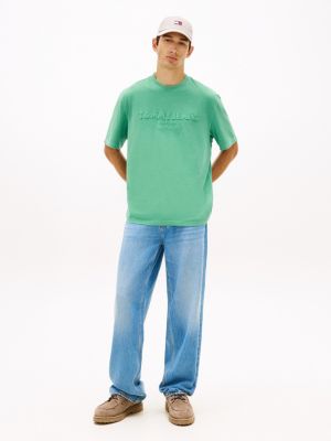 Мужские футболки Tommy Hilfiger Tommy Jeans Distressed Logo T-Shirt — фото 3