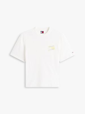 Мужские футболки Tommy Hilfiger Tommy Jeans Spray Paint Bubble T-Shirt — фото 5