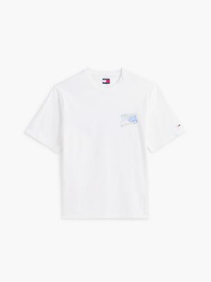 Мужские футболки Tommy Hilfiger Tommy Jeans Spray Paint Bubble T-Shirt — фото 6
