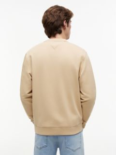 Tommy Jeans Big Flag Logo Sweatshirt — Gentle Gold 4