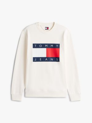 Мужские джинсы Tommy Hilfiger Tommy Jeans Big Flag Logo Sweatshirt — фото 5