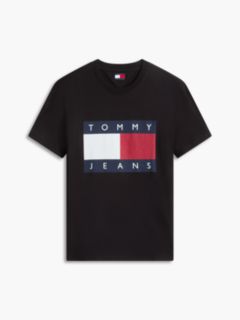 Tommy Jeans Big Flag Logo T-Shirt — Black 5