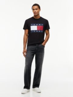 Tommy Jeans Big Flag Logo T-Shirt — Black 2