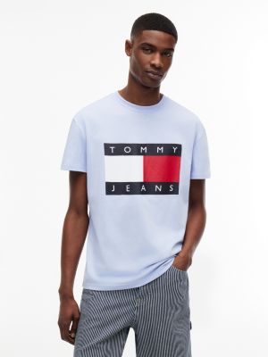 Tommy Jeans Big Flag Logo T-Shirt, Moonlight Iris