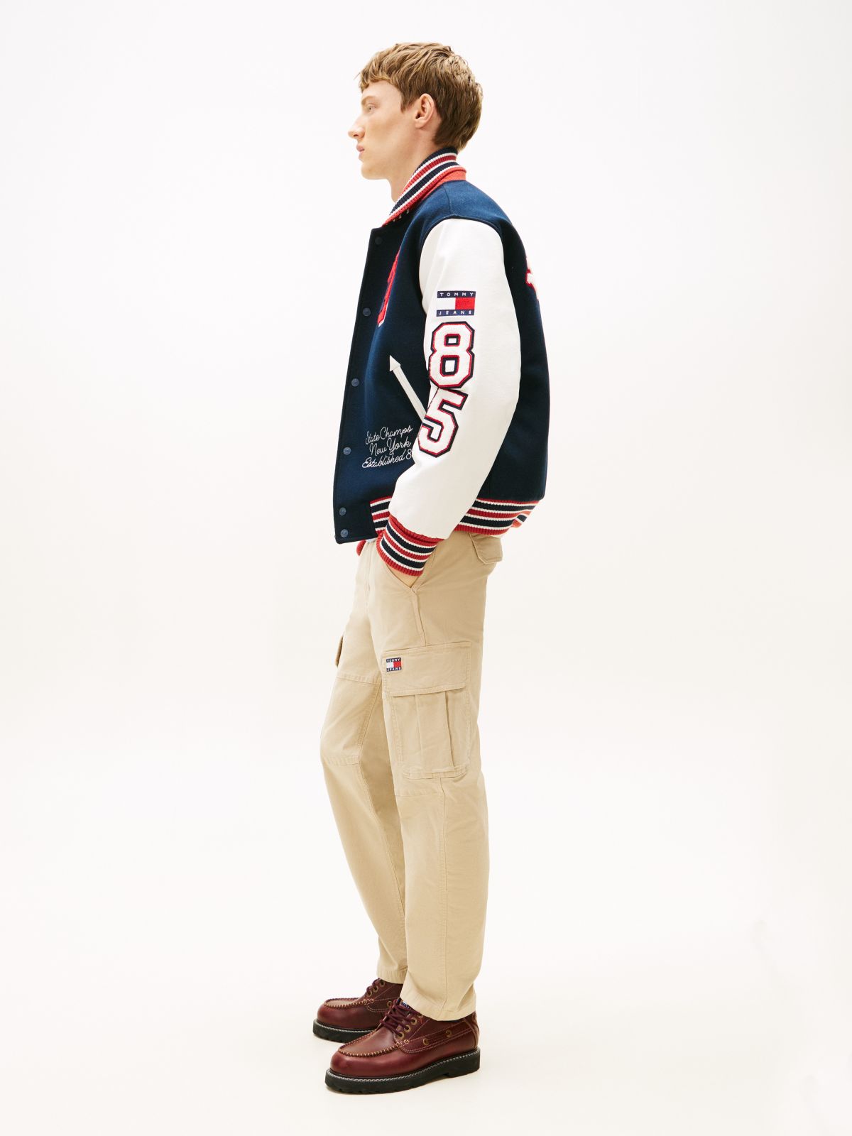 Tommy Jeans Tapered Cargo Pant — Gulf Sand