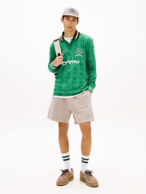 Tommy Jeans Garment-Dyed Beach Short, Ivy Mink