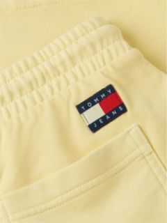 Tommy Jeans Garment-Dyed Beach Short — Citronella 6