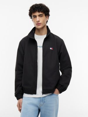 Tommy Jeans Water-Repellent Zip Jacket, Black