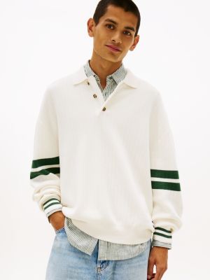 Tommy Jeans Varsity Stripe Sweater Polo from Tommy Hilfiger - $77.40