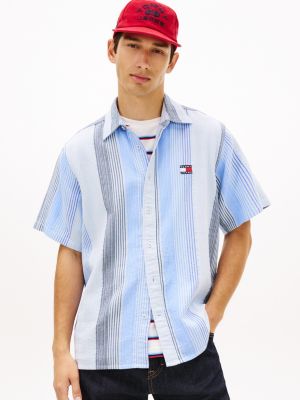 Tommy Jeans Relaxed Striped Dobby Shirt