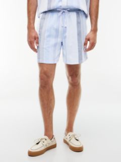 Tommy Jeans Striped Dobby Short — Sweet Blue/Multi Stripe 2