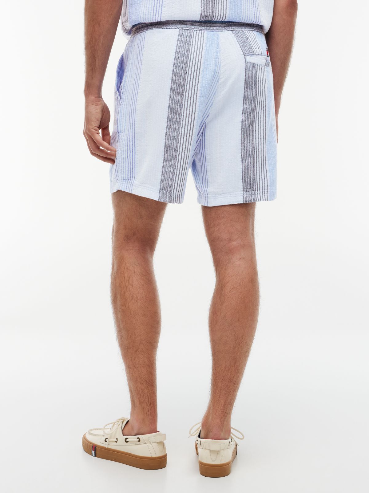 Tommy Jeans Striped Dobby Short — Sweet Blue/Multi Stripe