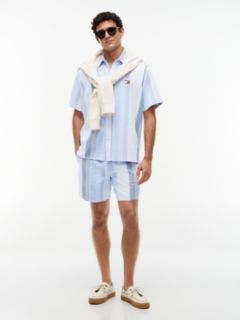 Tommy Jeans Striped Dobby Short — Sweet Blue/Multi Stripe 1