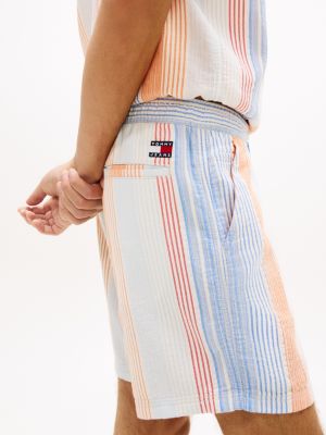 Мужские джинсы Tommy Hilfiger Tommy Jeans Striped Dobby Short — фото 3