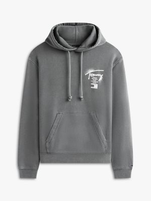 Мужские джинсы Tommy Hilfiger Tommy Jeans Spray Paint Logo Hoodie — фото 5