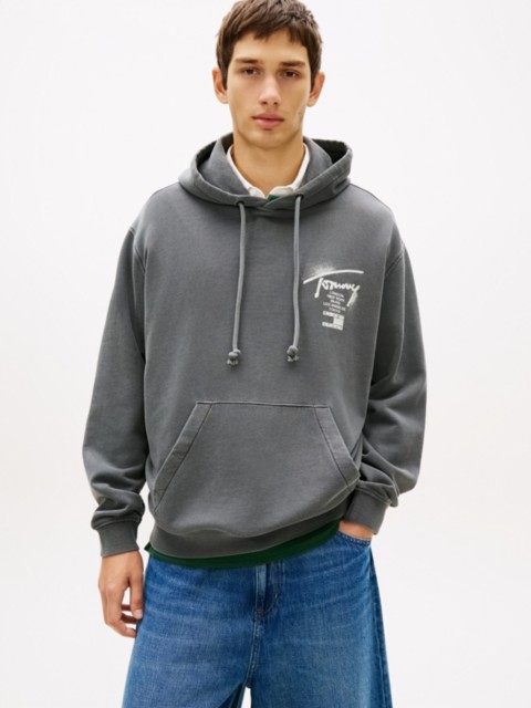 Мужские джинсы Tommy Hilfiger Tommy Jeans Spray Paint Logo Hoodie