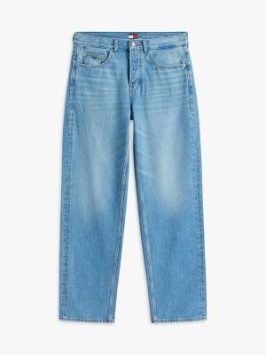 Мужские джинсы Tommy Jeans Relaxed Straight Jean, цвет: Светлая варка джинсовый — фото 5