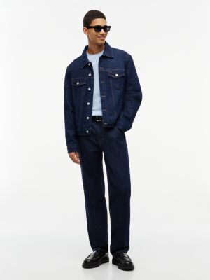 Мужская куртка Tommy Jeans Classic Denim Jacket, цвет: Джинсовый тёмный — фото 2