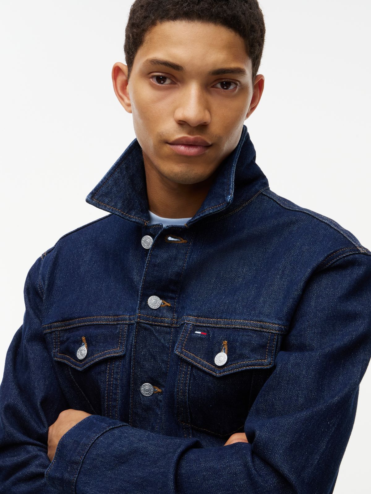 Tommy Jeans Classic Denim Jacket — Denim Dark