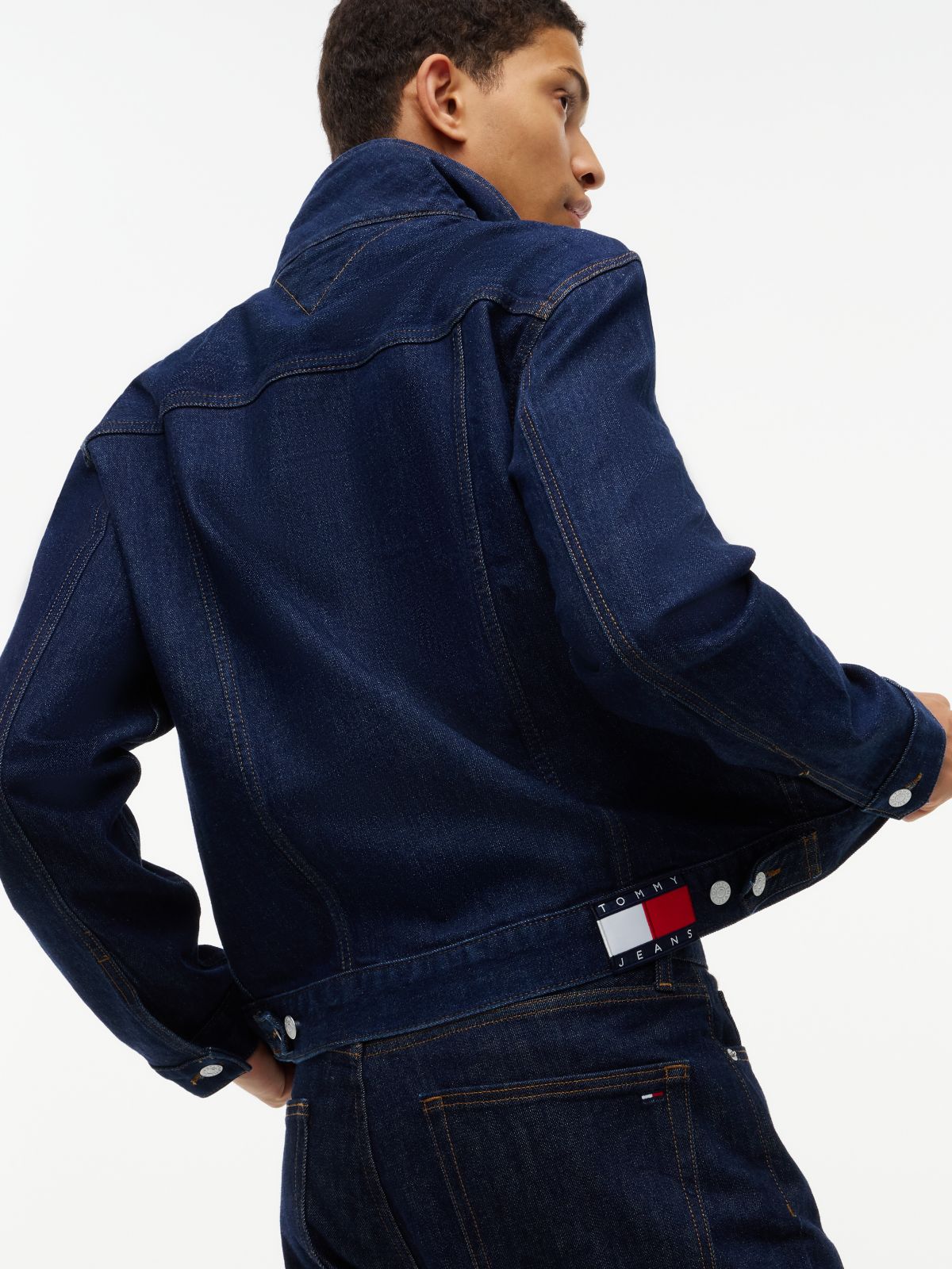 Tommy Jeans Classic Denim Jacket — Denim Dark