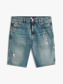 Tommy Jeans Relaxed Denim Utility Short — Medium Wash Denim 6