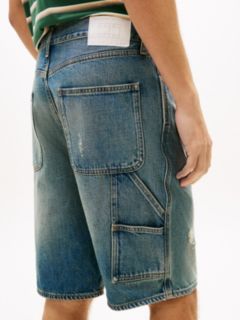 Tommy Jeans Relaxed Denim Utility Short — Medium Wash Denim 4