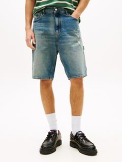 Tommy Jeans Relaxed Denim Utility Short — Medium Wash Denim 1