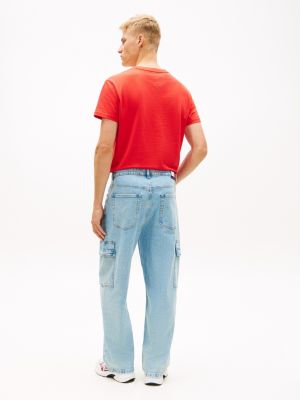 Мужские джинсы Tommy Hilfiger Tommy Jeans Baggy Cargo Jean — фото 4