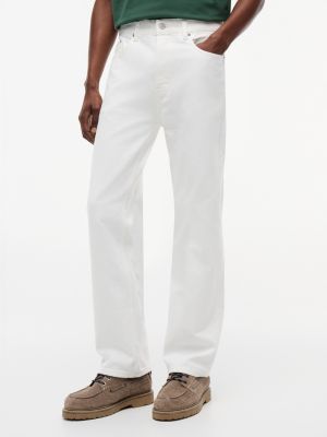Tommy Jeans Loose Fit Jean, White Wash Denim