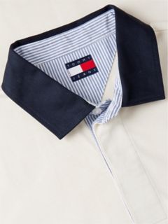 Tommy Jeans Relaxed Fit Rugby Polo — Cream 6