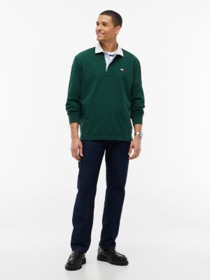 Мужские джинсы Tommy Hilfiger Tommy Jeans Relaxed Fit Rugby Polo — фото 2