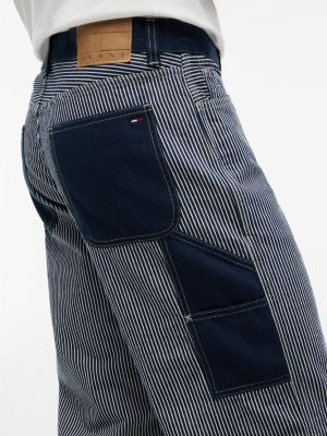Мужские джинсы Tommy Hilfiger Tommy Jeans Striped Carpenter Jean — фото 4