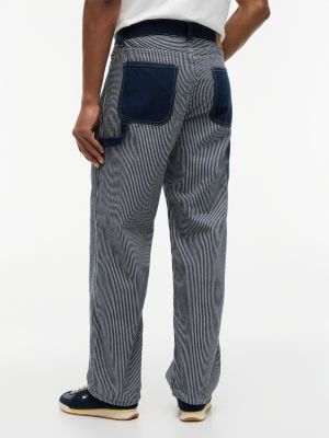 Мужские джинсы Tommy Hilfiger Tommy Jeans Striped Carpenter Jean — фото 5