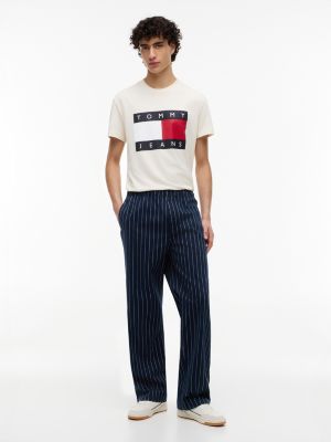 Мужские джинсы Tommy Hilfiger Tommy Jeans Striped Twill Pull-On Pant — фото 2