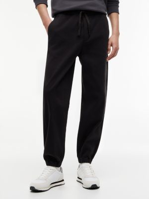 Tommy Jeans Dobby Jogger Pant, Black