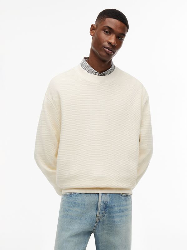 Tommy Jeans Waffled Sweatshirt — Calico