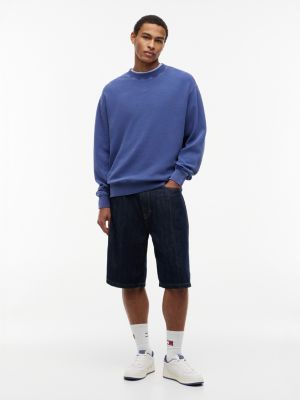 Мужские джинсы Tommy Hilfiger Tommy Jeans Waffled Sweatshirt — фото 2