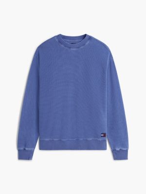 Мужские джинсы Tommy Hilfiger Tommy Jeans Waffled Sweatshirt — фото 5