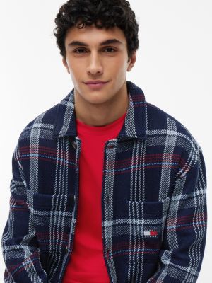 Мужские джинсы Tommy Hilfiger Tommy Jeans Check Twill Overshirt — фото 3