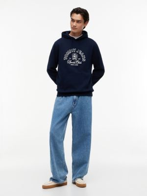 Мужские джинсы Tommy Hilfiger Tommy Jeans Sports Club Logo Hoodie — фото 2