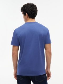 Tommy Jeans Weathered Sport Logo T-Shirt — Blue Storm 4