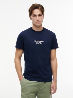 Tommy Jeans Sports Club Logo T-Shirt, Navy
